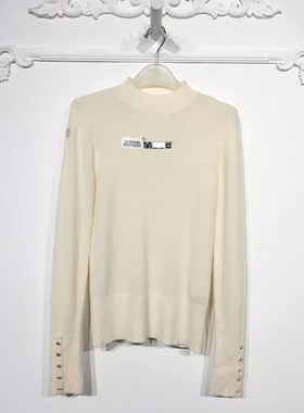 欧系列 8035S085 时尚羊毛针织衫品牌女装折扣颦薪