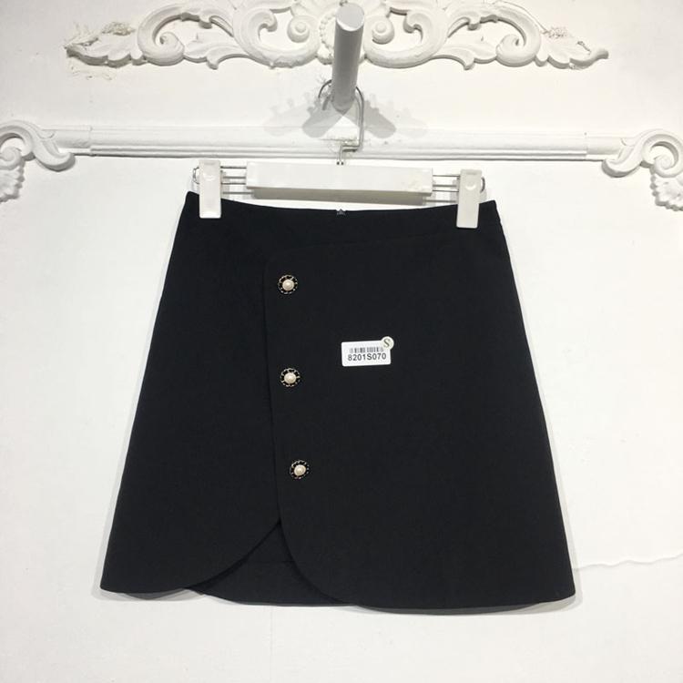 秋Y系列 8201S070 时尚短裙品牌女装折扣颦薪