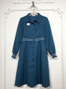 卡DL系列 D94451 时尚连衣裙品牌女装折扣颦薪