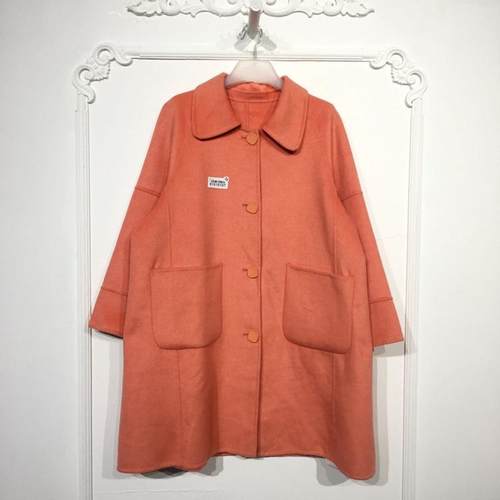 容系列 8151S107 时尚双面呢毛呢外套品牌女装折扣颦薪