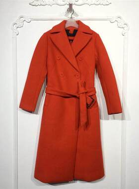 欧系列 8126S027 时尚毛呢外套品牌女装折扣颦薪