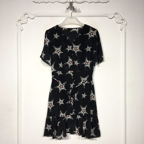 容悦 8343S091 时尚桑蚕丝连衣裙品牌女装折扣颦薪