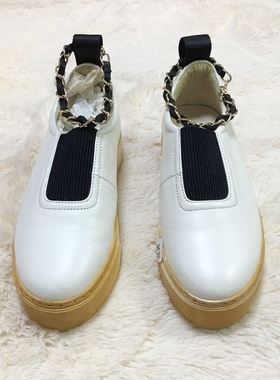 玛SFES系列 PF12295 时尚牛皮革品牌女鞋折扣（微瑕）馨