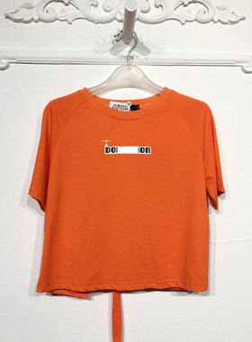 衣PTC系列旗下盛F系列 8207S298 时尚T恤品牌女装折扣颦薪