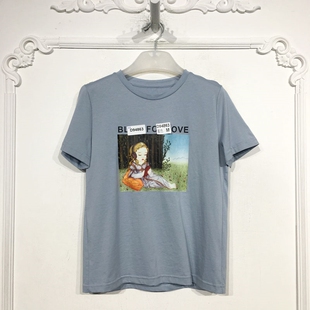 容悦 D94863 时尚T恤品牌女装折扣馨薪