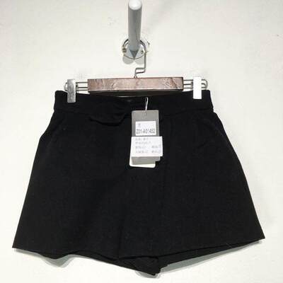 潮系列 Z01-A01452 时尚短裤品牌女装折扣颦薪