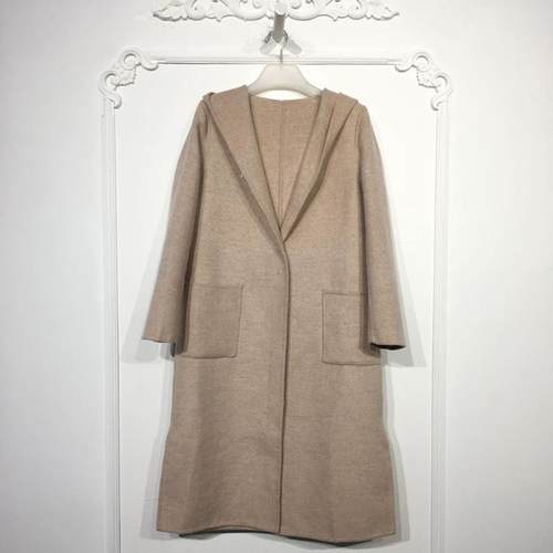 容系列 8151S111 时尚双面呢毛呢外套品牌女装折扣颦薪