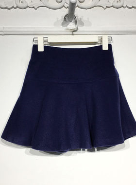 洛K系列 8247S097 时尚毛呢短裙品牌女装折扣颦薪