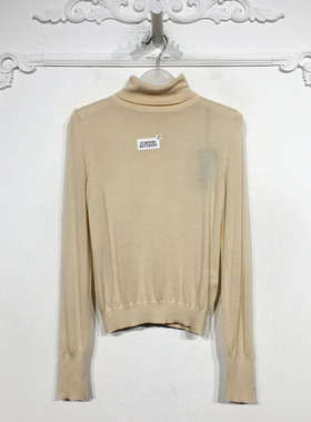 欧系列 8073S089 时尚羊毛桑蚕丝针织衫品牌女装折扣颦薪