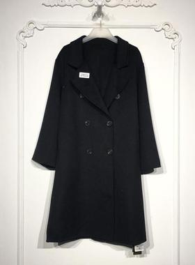 西树系列 8276S246 时尚羊毛双面呢毛呢外套品牌女装折扣颦薪