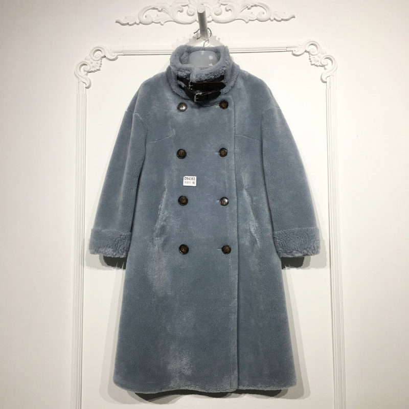 大HH系列 D94353 时尚长款颗粒绒毛呢外套品牌女装折扣颦薪,女装/女士精品,毛呢外套,淘宝优惠券,粉丝福利购,淘宝优惠卷