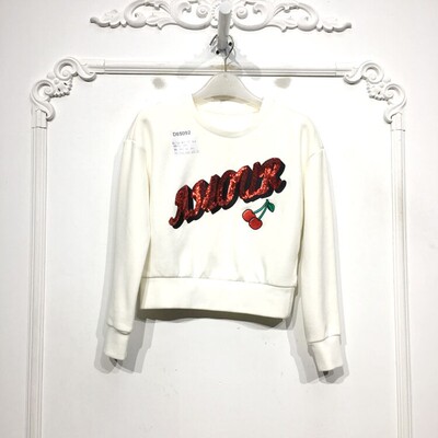 欧旗下FP系列 D85092 时尚卫衣品牌女装折扣颦薪