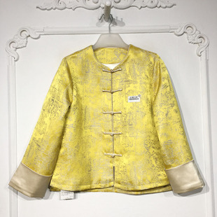 YB000624 外套品牌女装 时尚 短款 折扣颦薪 国风新中式 容系列