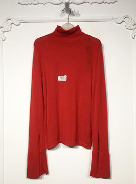 欧系列 8323S135 时尚羊毛桑蚕丝针织衫品牌女装折扣颦薪