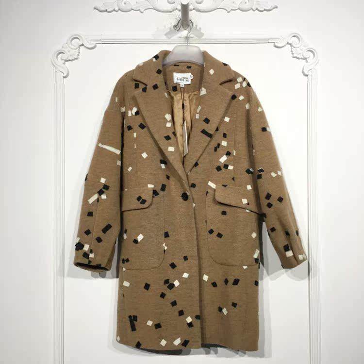 M系列 8150S146 时尚毛呢外套品牌女装折扣颦薪,女装/女士精品,毛呢外套,淘宝优惠券,粉丝福利购,淘宝优惠卷