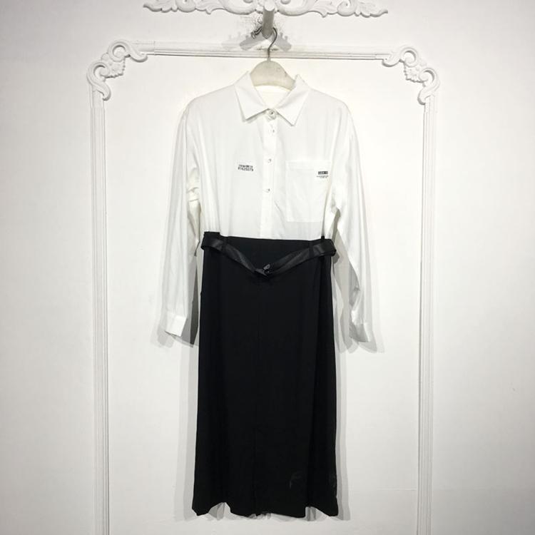 卡QY系列 8162S079 时尚连衣裙品牌女装折扣颦薪