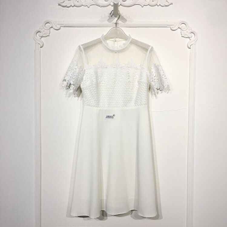 欧系列 8183S103 时尚连衣裙品牌女装折扣颦薪