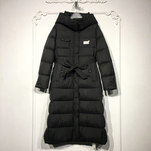 容系列 YB000587 时尚长款鹅绒羽绒服品牌女装折扣颦薪
