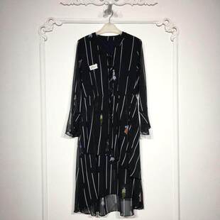 潮系列 时尚 连衣裙品牌女装 折扣颦薪 8292S038