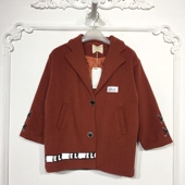 毛呢外套品牌童装 时尚 折扣馨 LM00335 潮系列