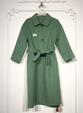 西树系列 8276S218 时尚羊毛双面呢毛呢外套品牌女装折扣颦薪