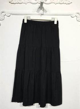 沫H系列 8222S016 时尚半身裙品牌女装折扣颦薪