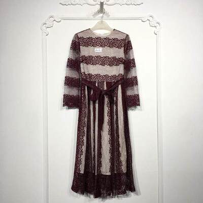 乔系列 8178S060 时尚连衣裙品牌女装折扣颦薪