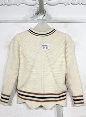 YJ系列PF11453 时尚针织衫品牌童装折扣颦薪