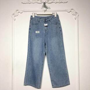 品牌女装 嬉PSN系列 牛仔九分裤 时尚 折扣颦薪 8303S148