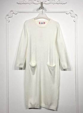 UGC系列 8162S252 时尚针织连衣裙品牌女装折扣颦薪