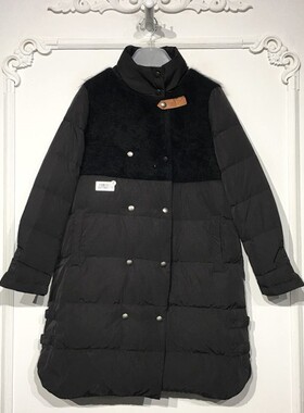 潮系列 8279S132 时尚羽绒服品牌女装折扣颦薪