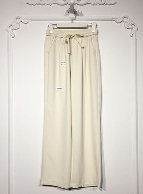 茜YT系列 D98792 时尚阔腿裤品牌女装折扣馨薪