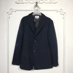 毛呢大衣品牌男装 时尚 折扣馨备 LM00938 乐K系列