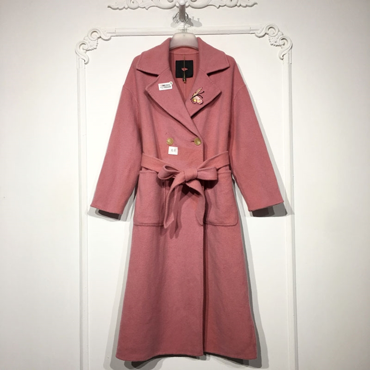 欧系列 8299S229 时尚双面呢毛呢外套品牌女装折扣-瑕疵颦薪