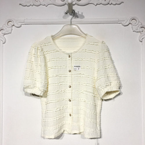 慨容悦 K50535 时尚衬衫品牌女装折扣颦薪