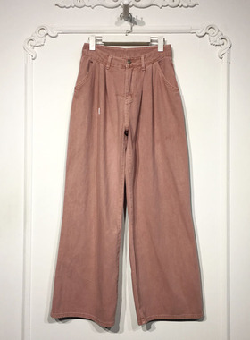 容系列 8331S145 时尚牛仔长裤品牌女装折扣颦薪