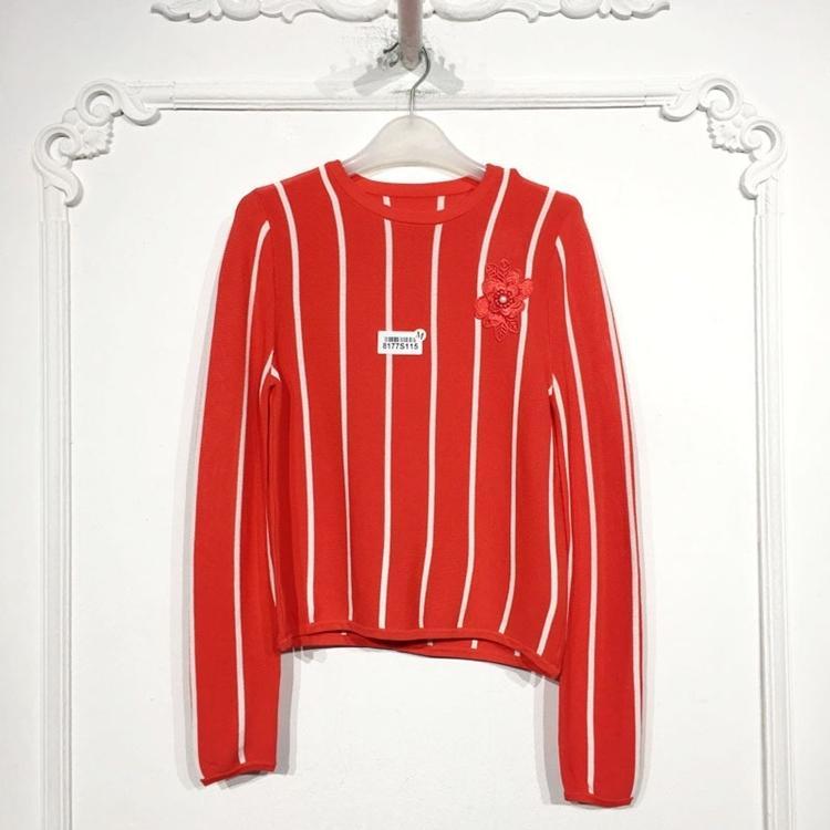 欧系列 8177S115 时尚针织衫品牌女装折扣颦薪