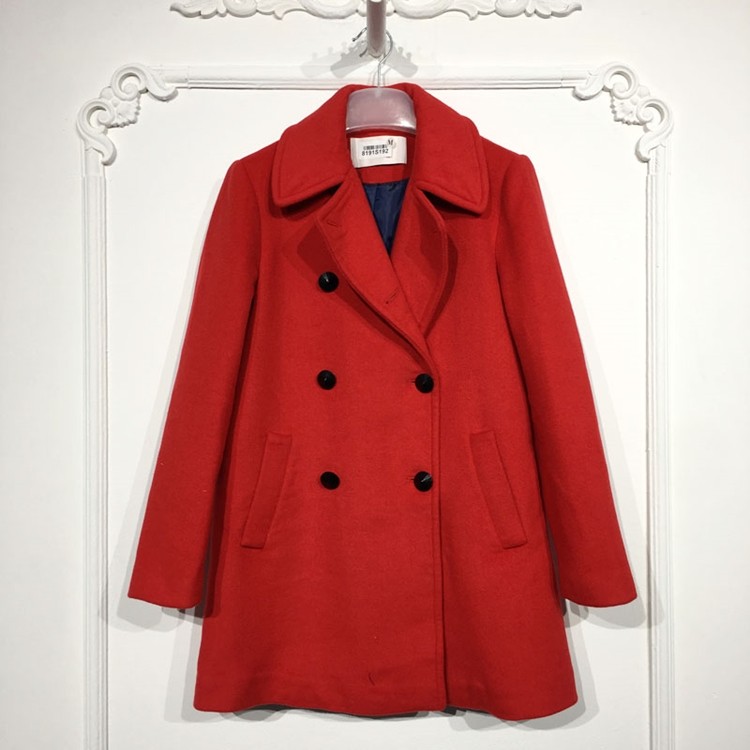 欧旗下FP系列 8191S192 时尚毛呢外套品牌女装折扣颦薪