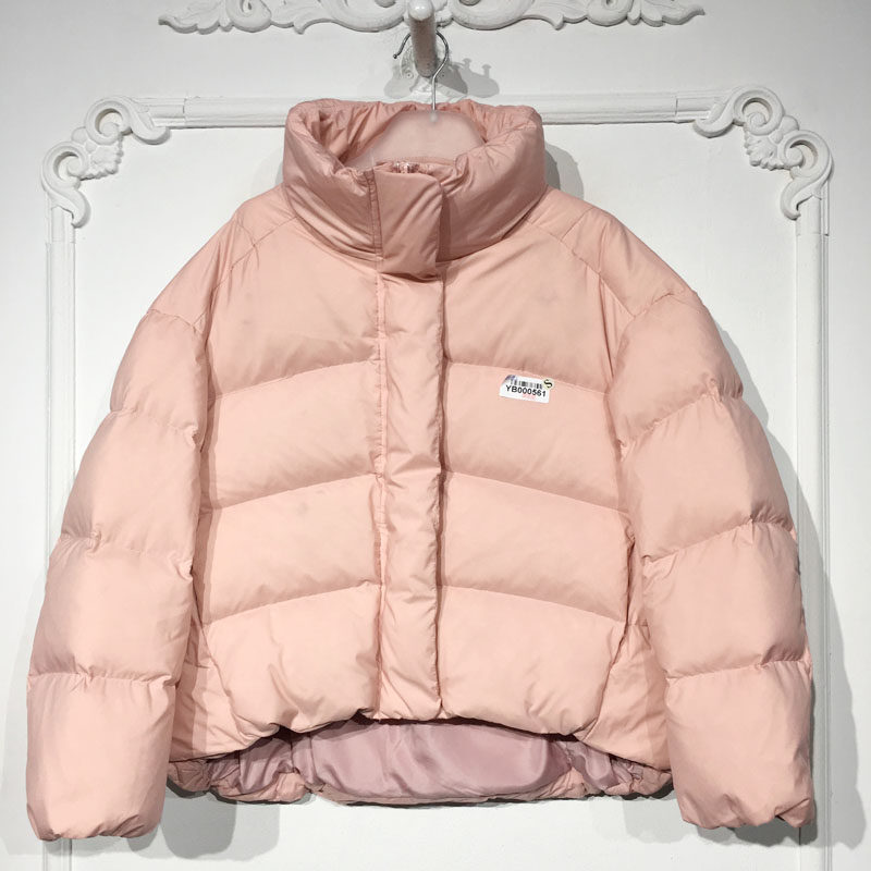 容系列 YB000561 时尚短款羽绒服品牌女装折扣颦薪