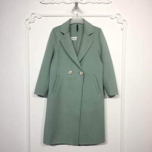 容系列 8151S024 时尚双面呢毛呢外套品牌女装折扣颦薪