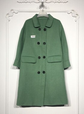 西树系列 8276S194 时尚羊毛双面呢毛呢外套品牌女装折扣颦薪