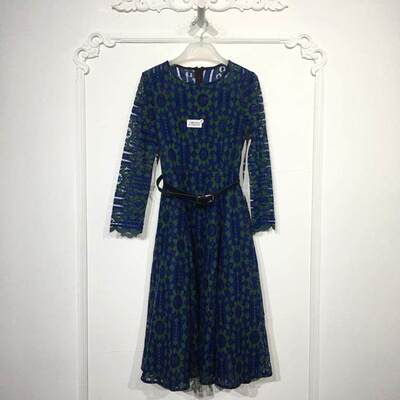 乔系列 8153S157 时尚连衣裙品牌女装折扣颦薪