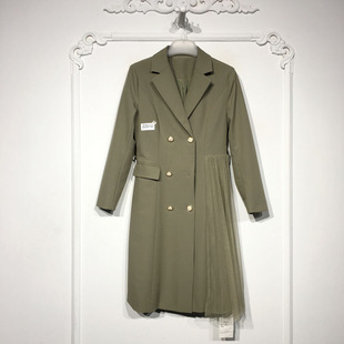 风衣外套品牌女装 时尚 折扣颦薪 8338S160 容悦