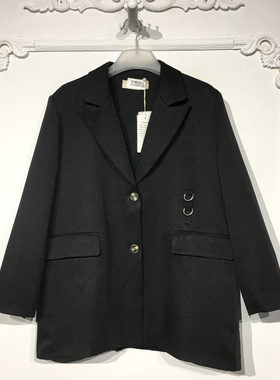 然系列 8335S030 时尚西装外套品牌女装折扣颦薪
