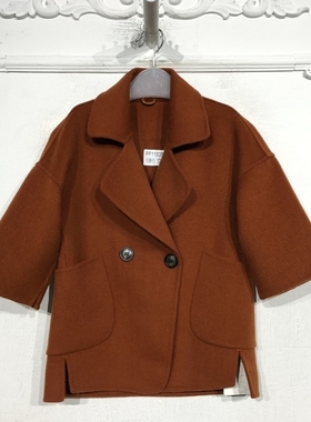 容系列 PF11535 时尚双面呢外套品牌童装折扣馨备