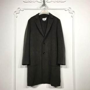 序Y系列 8054S064 时尚双面呢毛呢外套品牌女装折扣颦薪