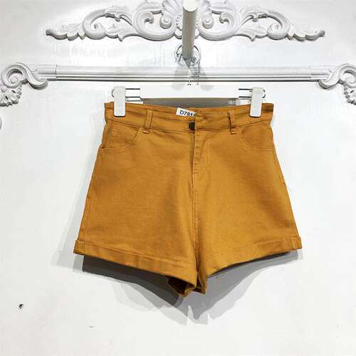 网红*SLN系列 D78119 时尚短裤品牌女装折扣颦薪