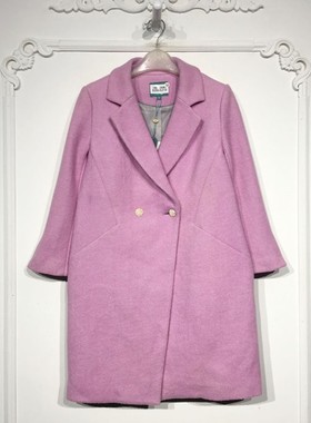 璞系列 8286S218 时尚毛呢外套品牌女装折扣颦薪