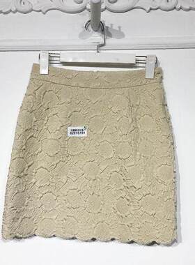 潮系列 8291S191 时尚短裙品牌女装折扣颦薪