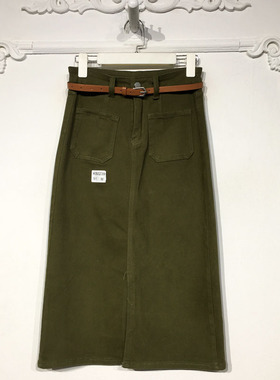 YZQ系列 K50239 时尚半身裙品牌女装折扣颦薪